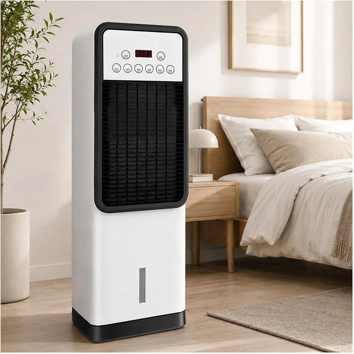 Klimaanlage, tragbar, Timer, Oszillation, 110° Oszillation, Tragbarer Luftkühler, 4 Modi, 3 Stufen